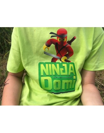 tričko s potiskem ninja